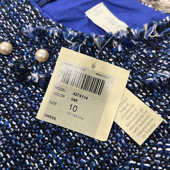 Pili Carrera Navy Pearl Dress - Picture 5 of 5